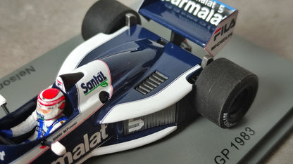 Spark Brabham BMW BT52B Nelson Piquet 1983 F1 World Champion Winner Italian GP 1/43 S7098