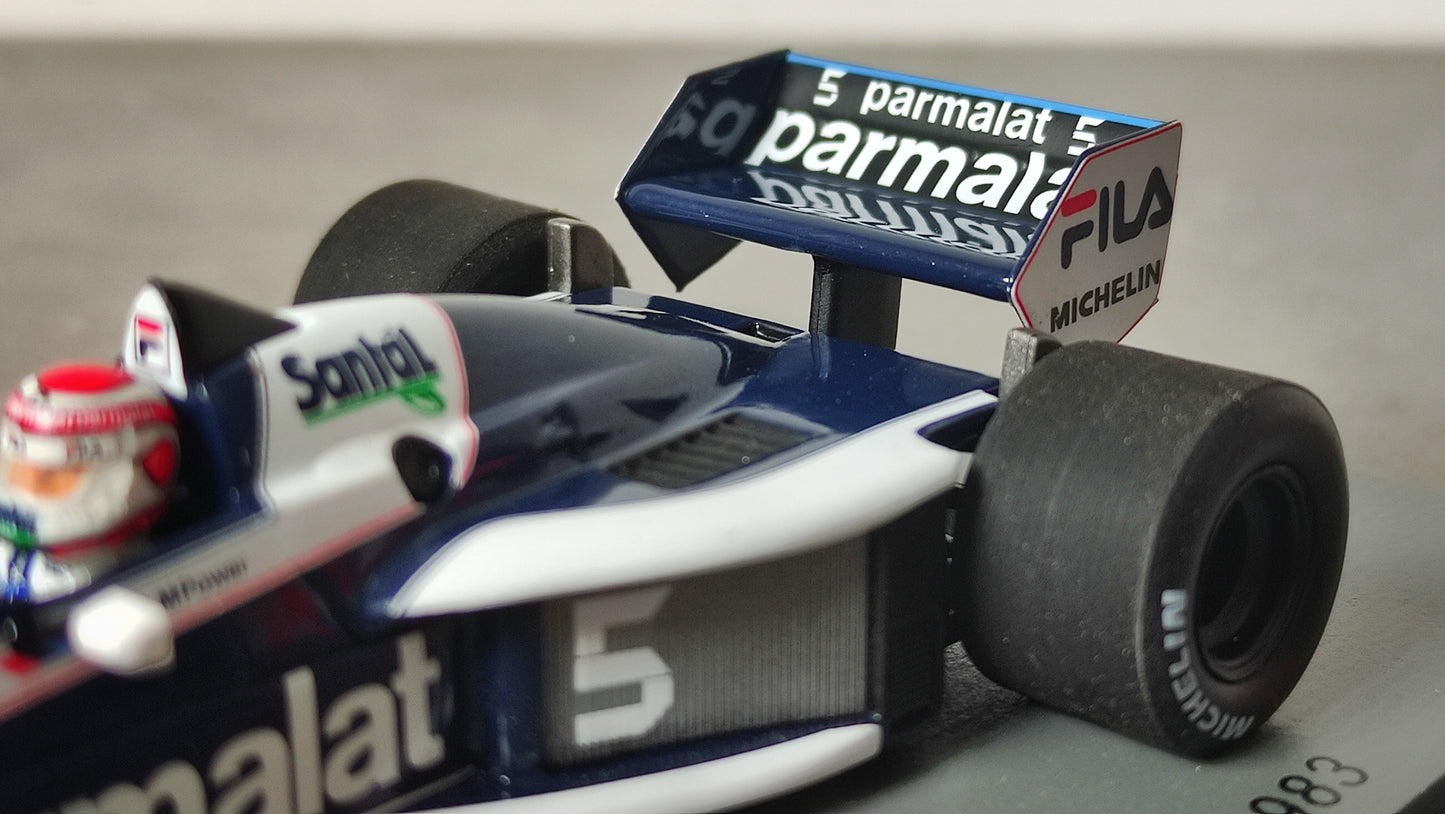 Spark Brabham BMW BT52B Nelson Piquet 1983 F1 World Champion Winner Italian GP 1/43 S7098