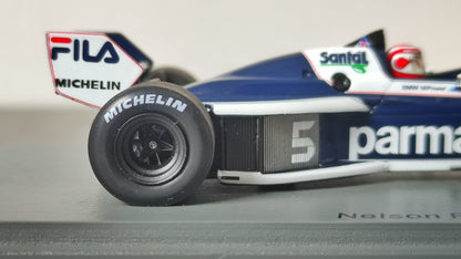 Spark Brabham BMW BT52B Nelson Piquet 1983 F1 World Champion Winner Italian GP 1/43 S7098