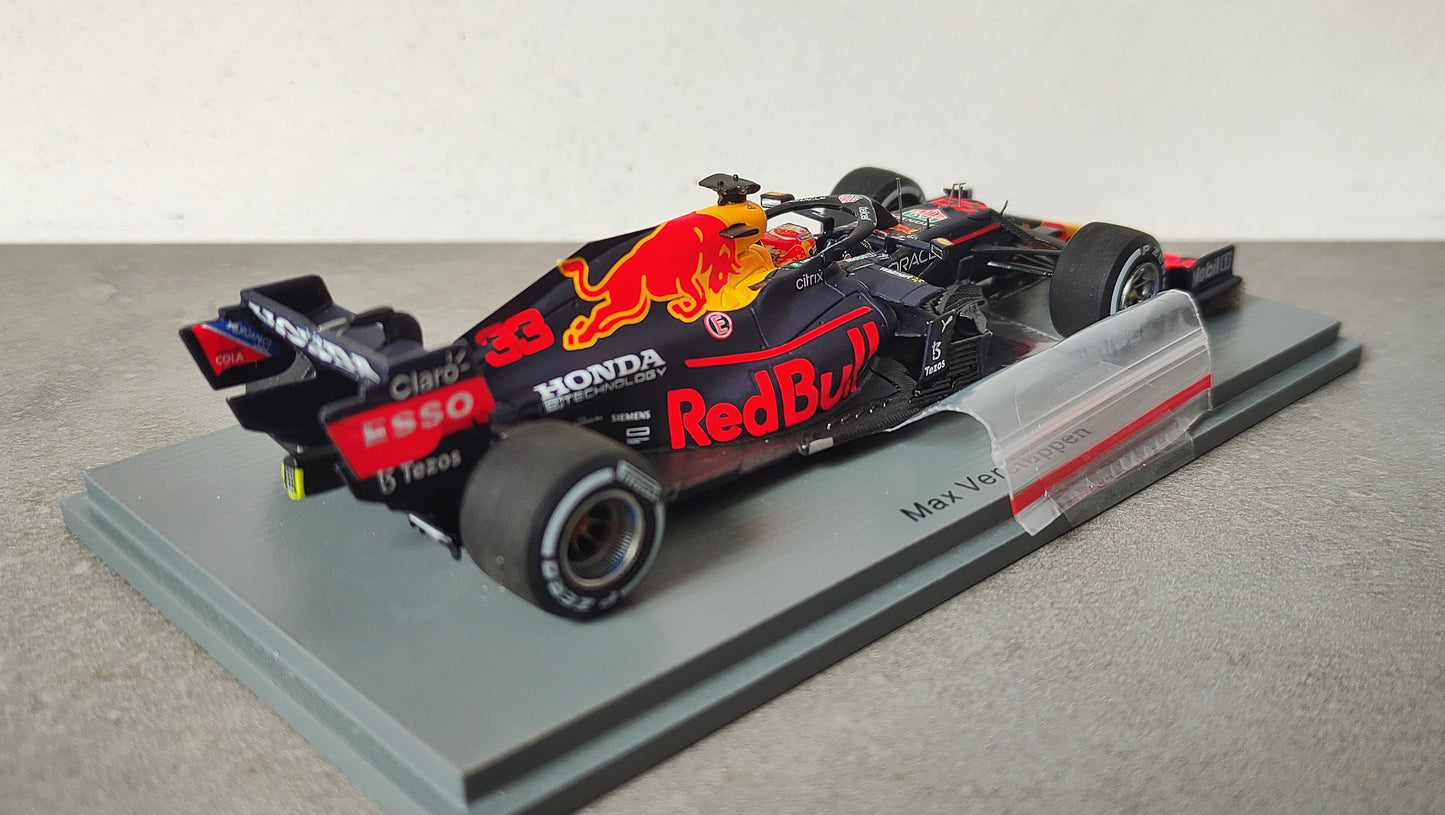 Spark Red Bull Honda RB16B Max Verstappen Winner Dutch GP 2021 F1 Worldchampion 1/43 S7686