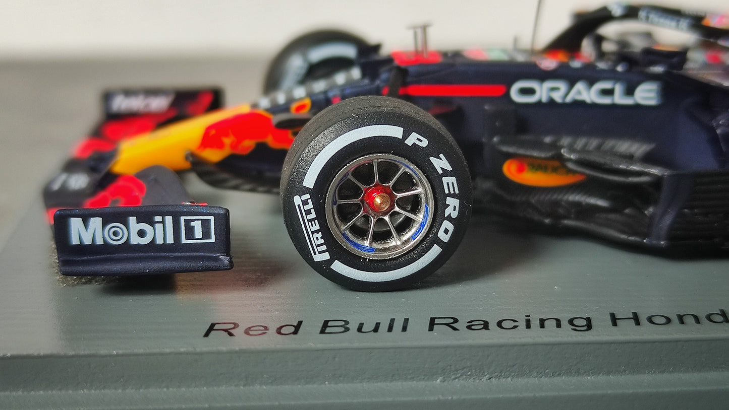 Spark Red Bull Honda RB16B Max Verstappen Winner Dutch GP 2021 F1 Worldchampion 1/43 S7686