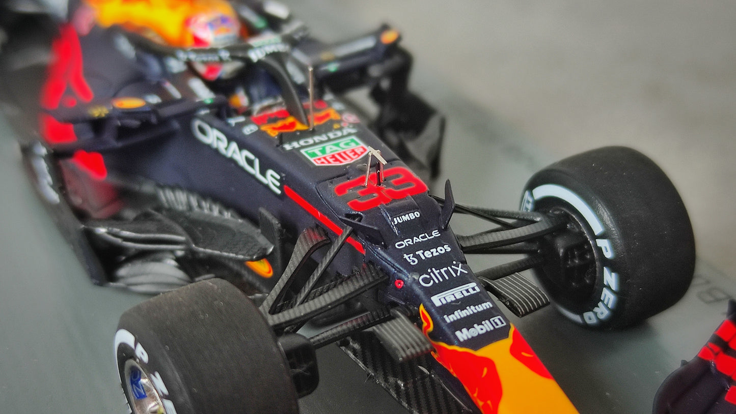 Spark Red Bull Honda RB16B Max Verstappen Winner Dutch GP 2021 F1 Worldchampion 1/43 S7686