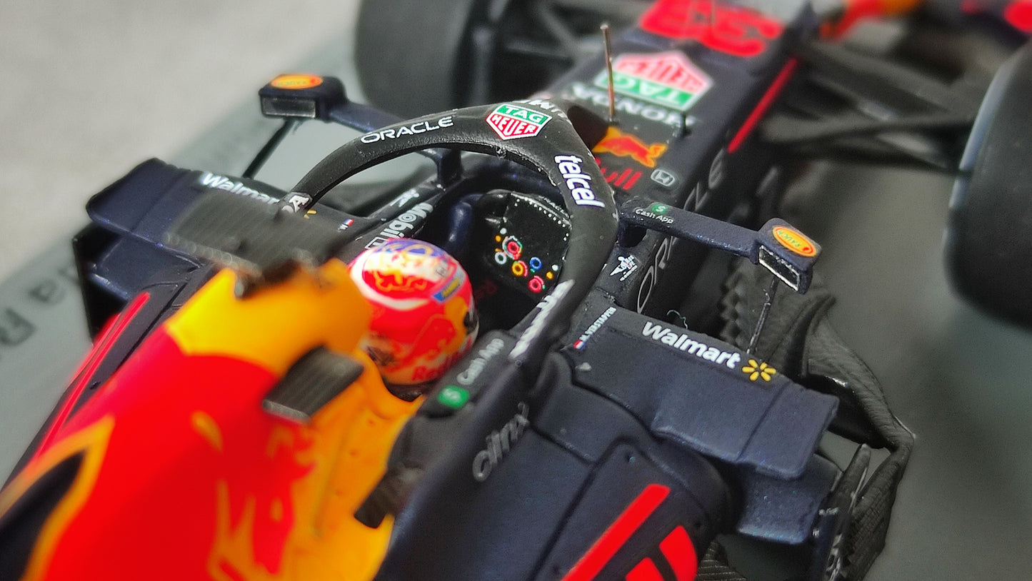 Spark Red Bull Honda RB16B Max Verstappen Winner Dutch GP 2021 F1 Worldchampion 1/43 S7686