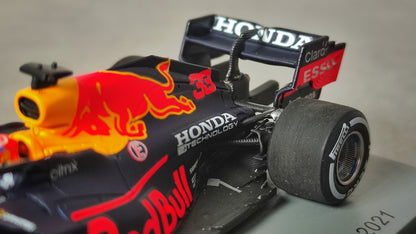 Spark Red Bull Honda RB16B Max Verstappen Winner Dutch GP 2021 F1 Worldchampion 1/43 S7686