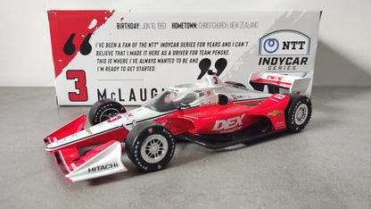 Greenlight Dallara Team Penske Chevrolet Indycar 2022 #3 DEX Imaging Scott Mclaughlin 1/18 11137