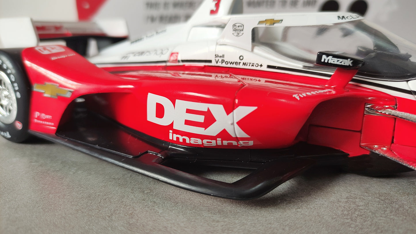 Greenlight Dallara Team Penske Chevrolet Indycar 2022 #3 DEX Imaging Scott Mclaughlin 1/18 11137