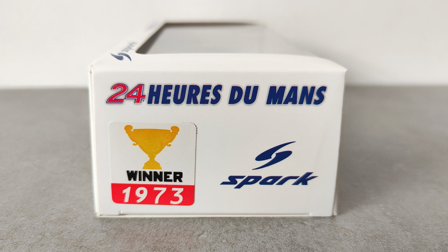 Spark Matra Simca MS670B 1973 Le Mans Winner Pescarolo/Larrousse 1/43 43LM73