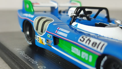 Spark Matra Simca MS670B 1973 Le Mans Winner Pescarolo/Larrousse 1/43 43LM73