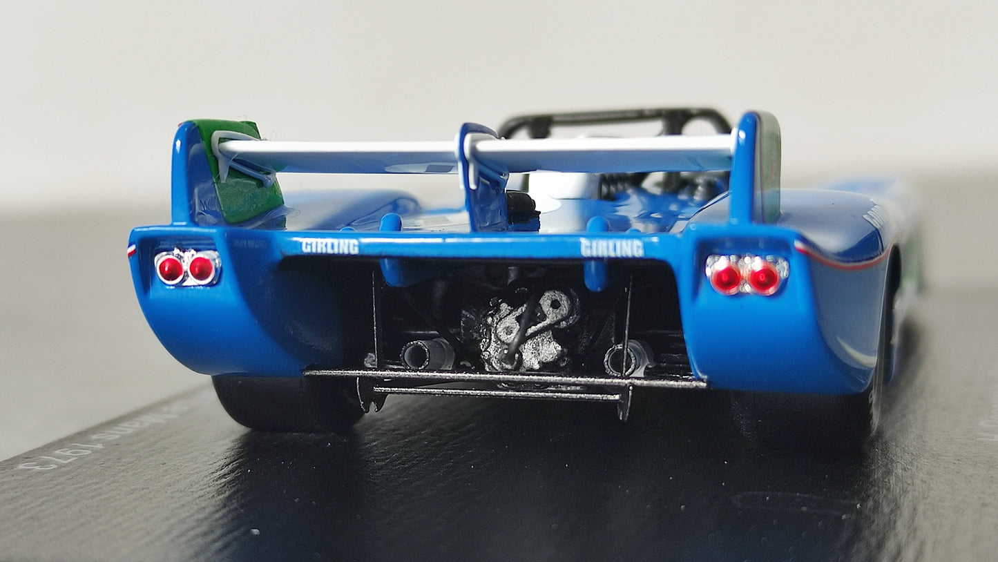 Spark Matra Simca MS670B 1973 Le Mans Winner Pescarolo/Larrousse 1/43 43LM73