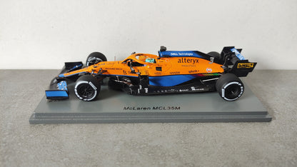 Spark Mclaren Mercedes MCL35M Daniel Ricciardo 2021 Italian GP winner 1/43