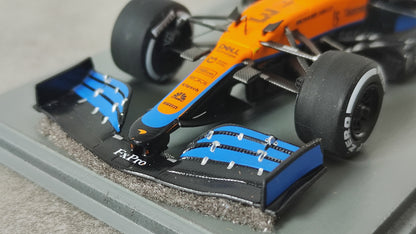Spark Mclaren Mercedes MCL35M Daniel Ricciardo 2021 Italian GP winner 1/43