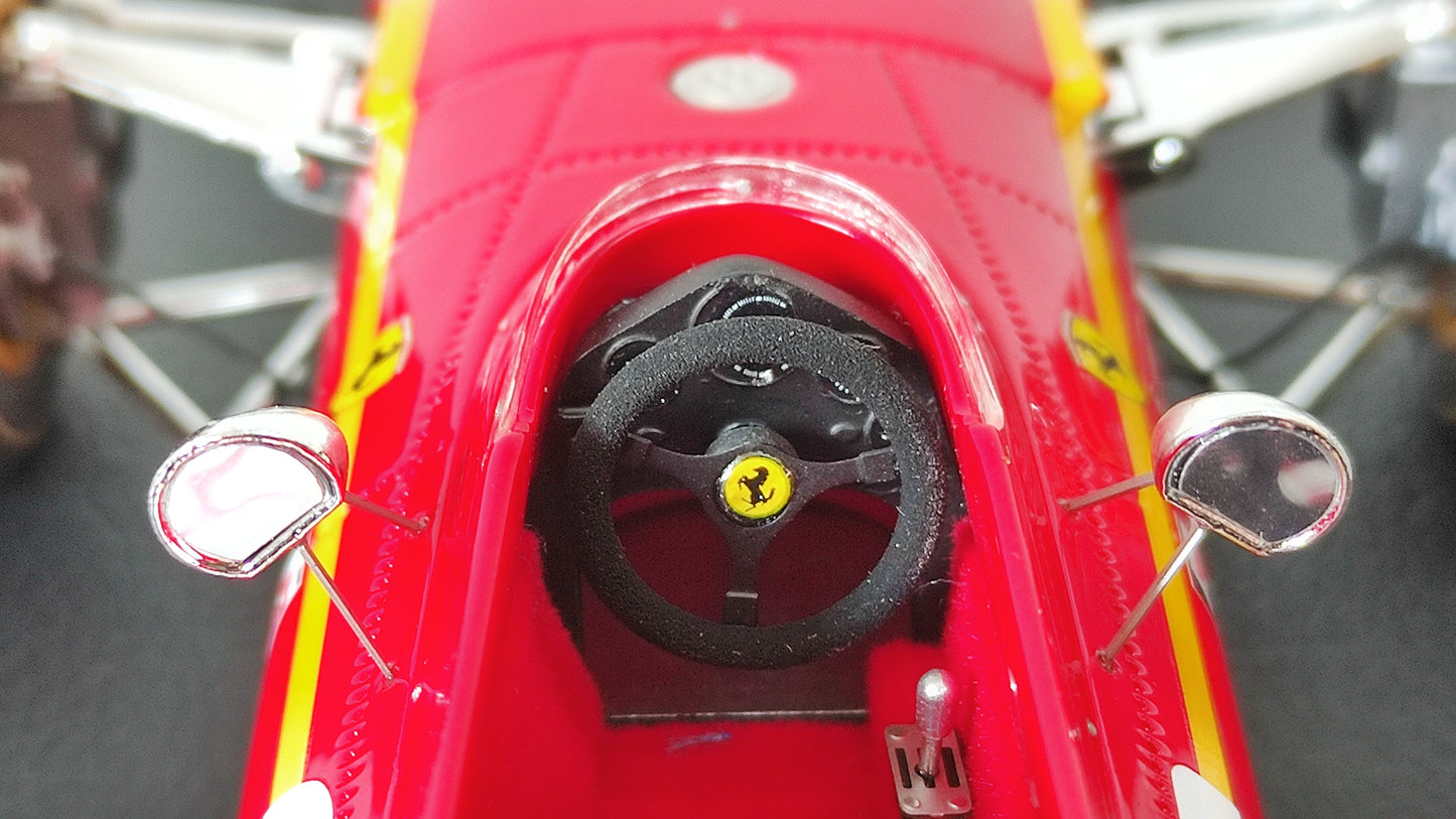 GP Replicas #26 Scuderia Ferrari 312 Jacky Ickx 1968 French GP winner 1/18