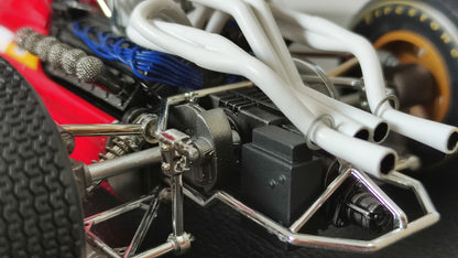 GP Replicas #26 Scuderia Ferrari 312 Jacky Ickx 1968 French GP winner 1/18