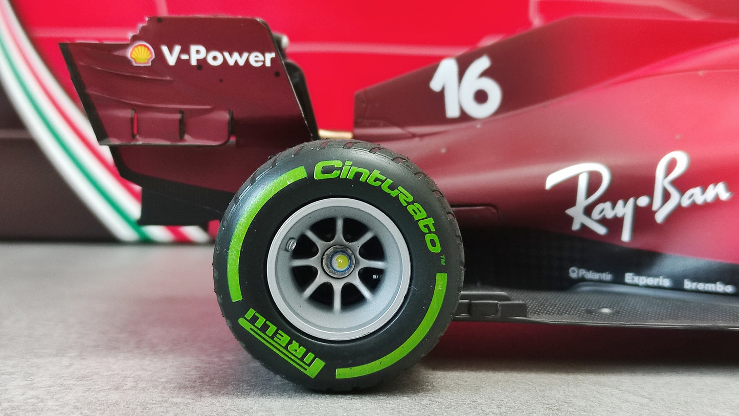 BBR Scuderia Ferrari SF21 Charles Leclerc 2021 Emilia Romagna GP 1/18