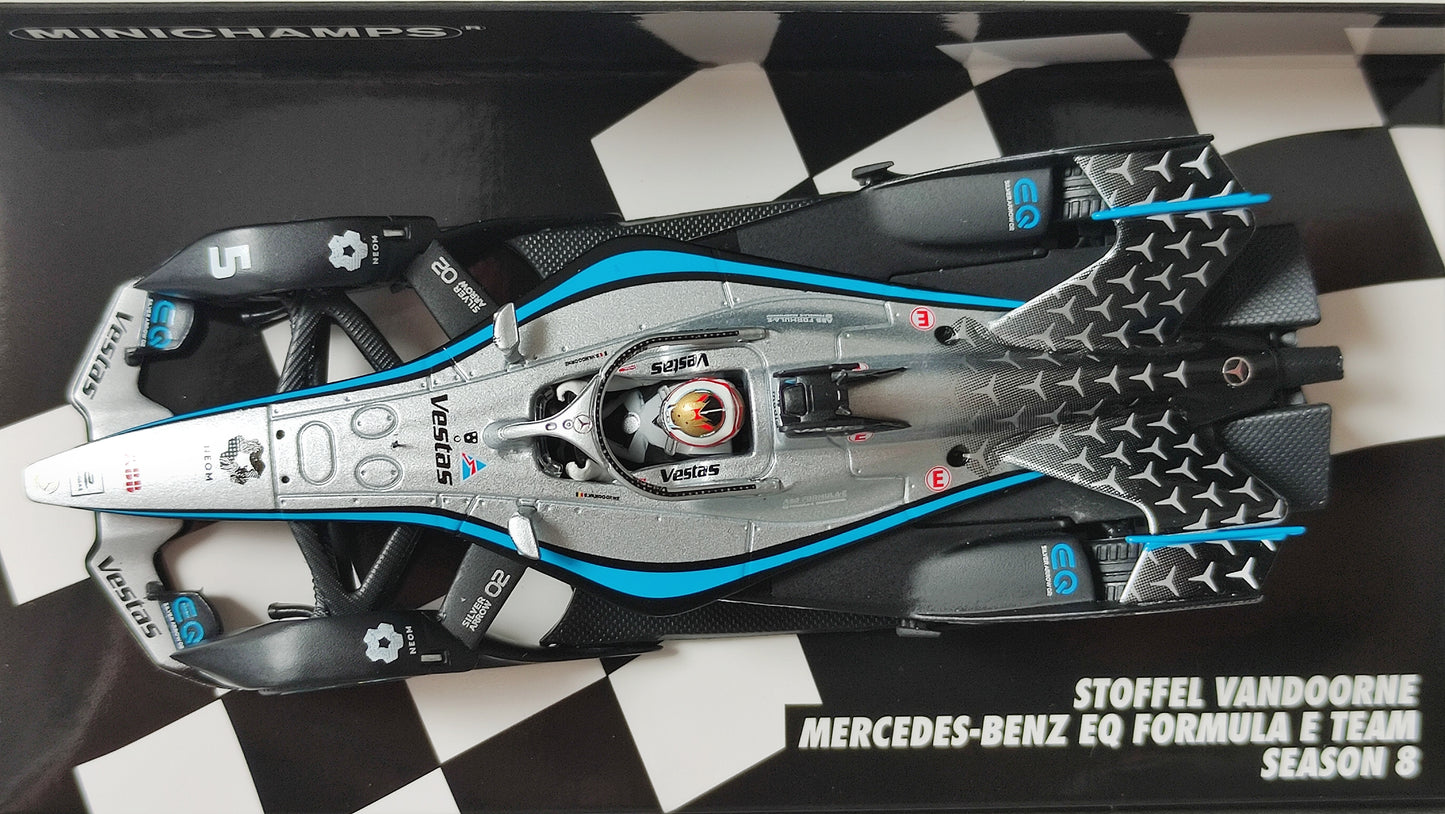 Minichamps Mercedes EQ Formula E Stoffel Vandoorne 1/43 Season 8