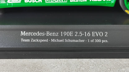 Minichamps Zakspeed Mercedes 190E Evo2 DTM Michael Schumacher 1991 1/18