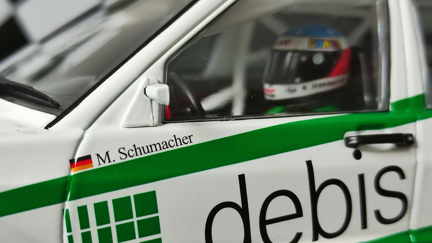 Minichamps Zakspeed Mercedes 190E Evo2 DTM Michael Schumacher 1991 1/18