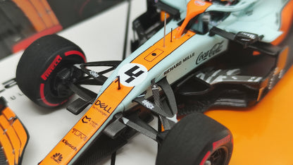 Minichamps Mclaren Mercedes MCL35M Lando Norris 3rd Monaco GP 2021 1/43 Limited Edition 777 pcs.