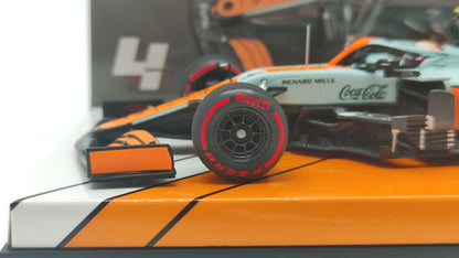 Minichamps Mclaren Mercedes MCL35M Lando Norris 3rd Monaco GP 2021 1/43 Limited Edition 777 pcs.