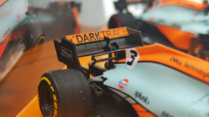 Minichamps Mclaren Mercedes MCL35M 2 car set Norris/Ricciardo Monaco GP 2021 1/43 Limited Edition 222 pcs.