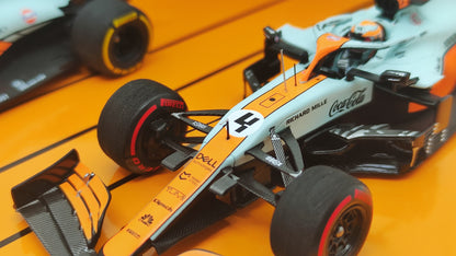 Minichamps Mclaren Mercedes MCL35M 2 car set Norris/Ricciardo Monaco GP 2021 1/43 Limited Edition 222 pcs.