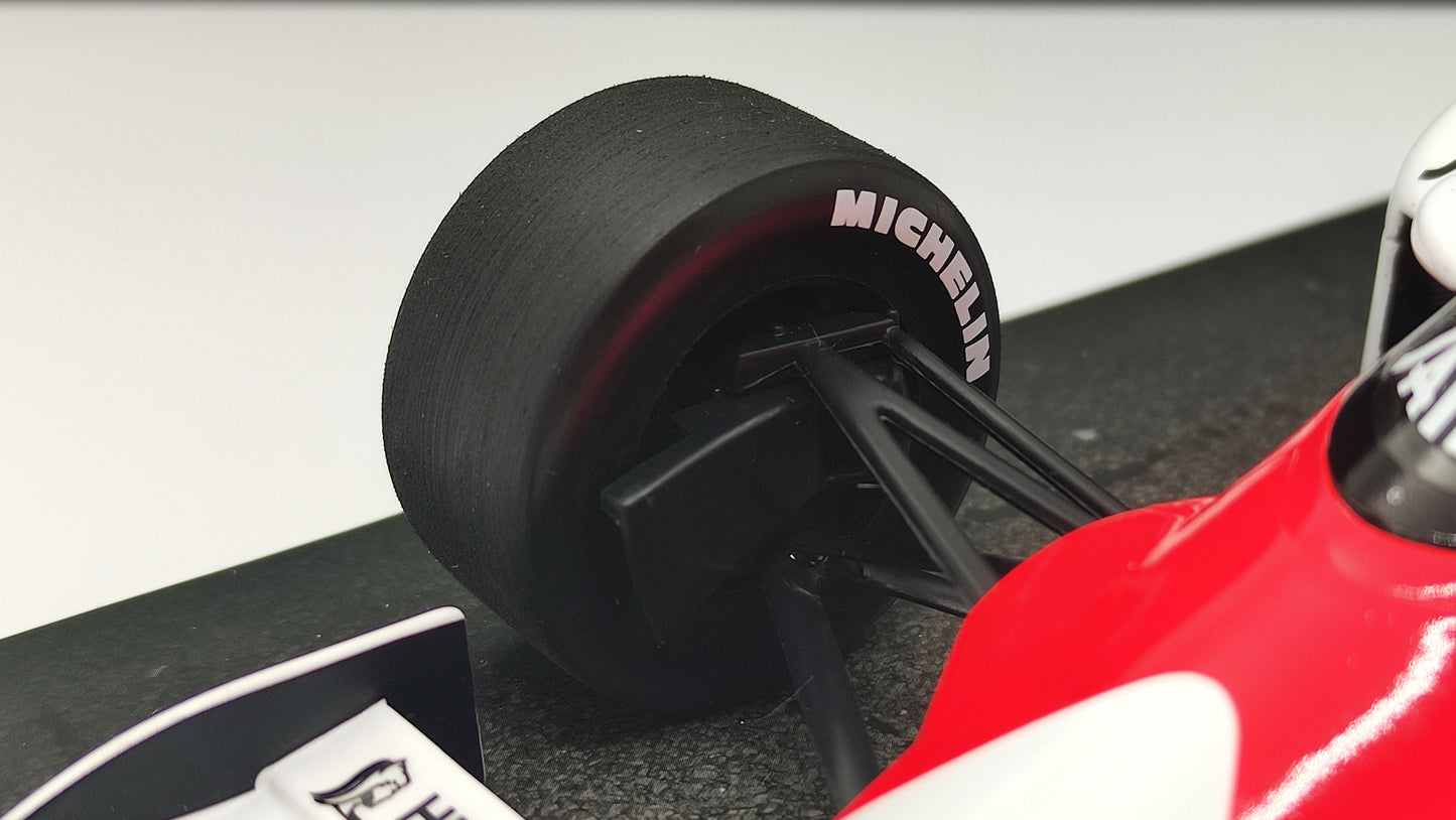 Minichamps Mclaren TAG MP4/2 Niki Lauda Portugese GP 1984 1/18 World Champion Limited Edition 750 pcs.