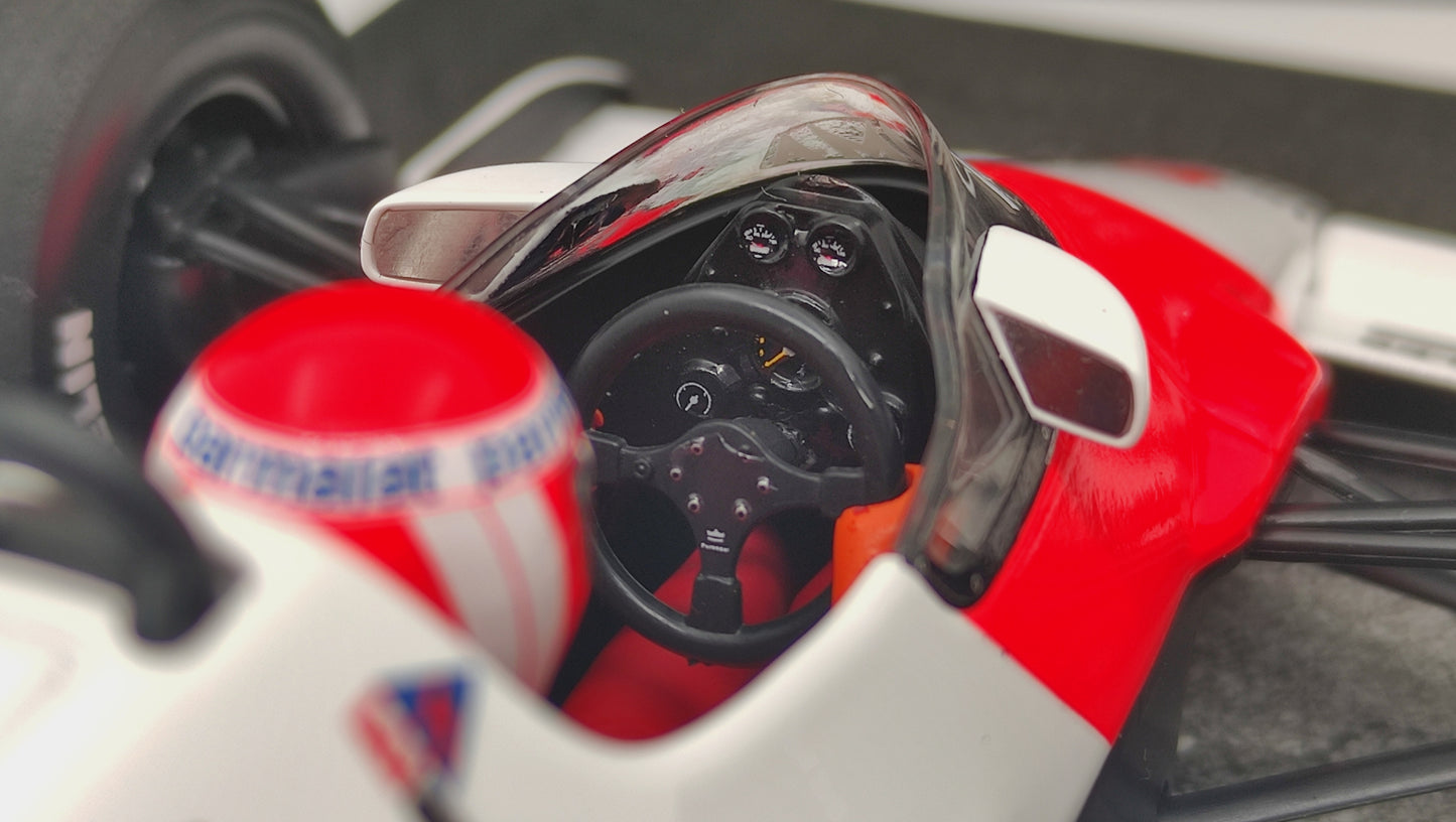 Minichamps Mclaren TAG MP4/2 Niki Lauda Portugese GP 1984 1/18 World Champion Limited Edition 750 pcs.