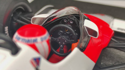 Minichamps Mclaren TAG MP4/2 Niki Lauda Portugese GP 1984 1/18 World Champion Limited Edition 750 pcs.