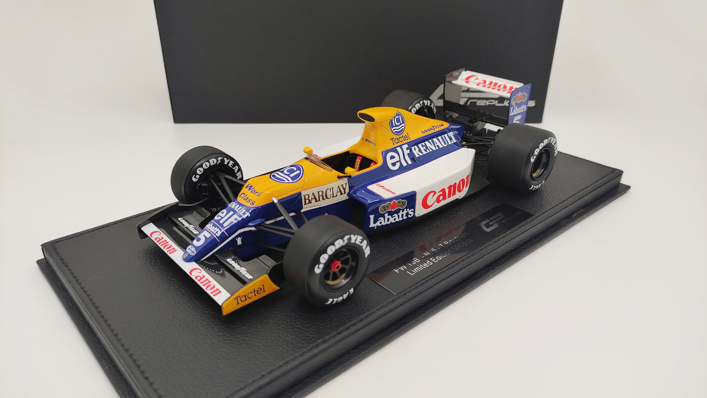 GP Replicas Williams Renault FW13b Thierry Boutsen 1990 1/18 GP100A