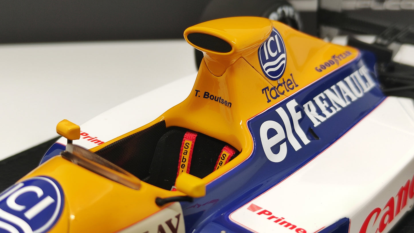 GP Replicas Williams Renault FW13b Thierry Boutsen 1990 1/18 GP100A