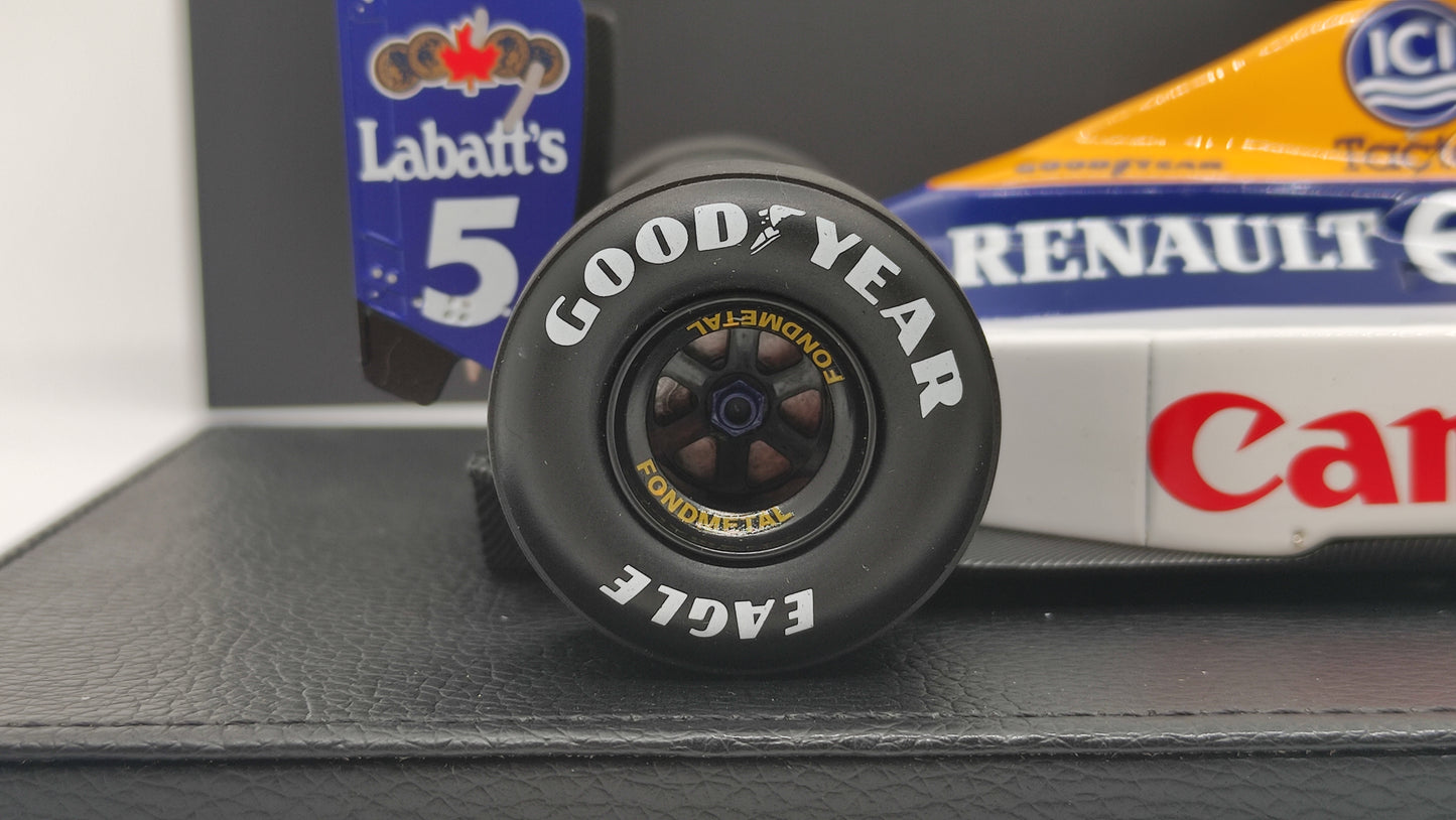 GP Replicas Williams Renault FW13b Thierry Boutsen 1990 1/18 GP100A