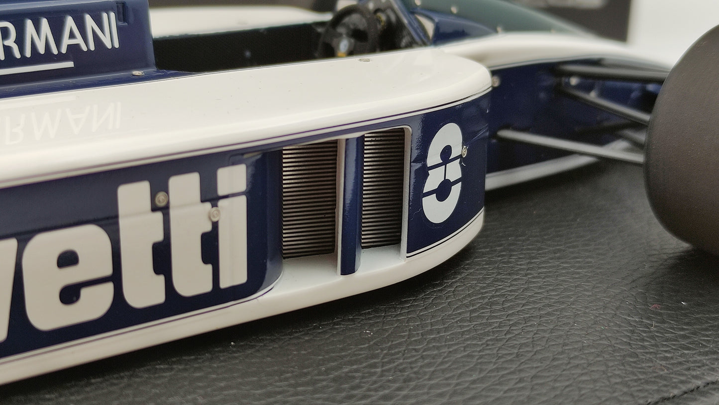 GP Replicas Brabham BMW BT55 Elio de Angelis 1986 1/18 GP058B