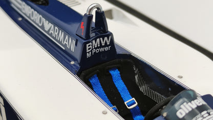 GP Replicas Brabham BMW BT55 Elio de Angelis 1986 1/18 GP058B