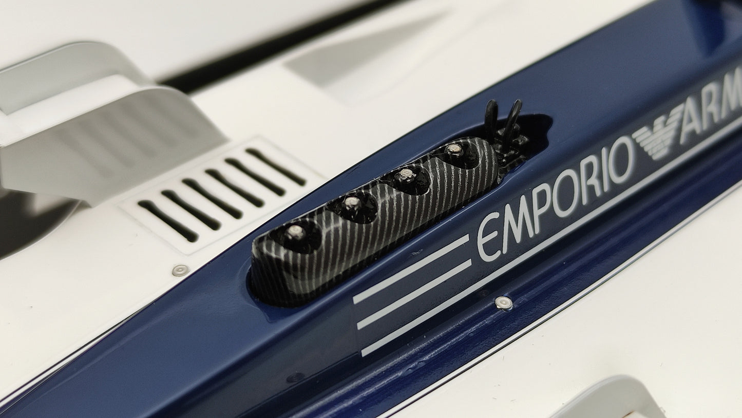 GP Replicas Brabham BMW BT55 Elio de Angelis 1986 1/18 GP058B