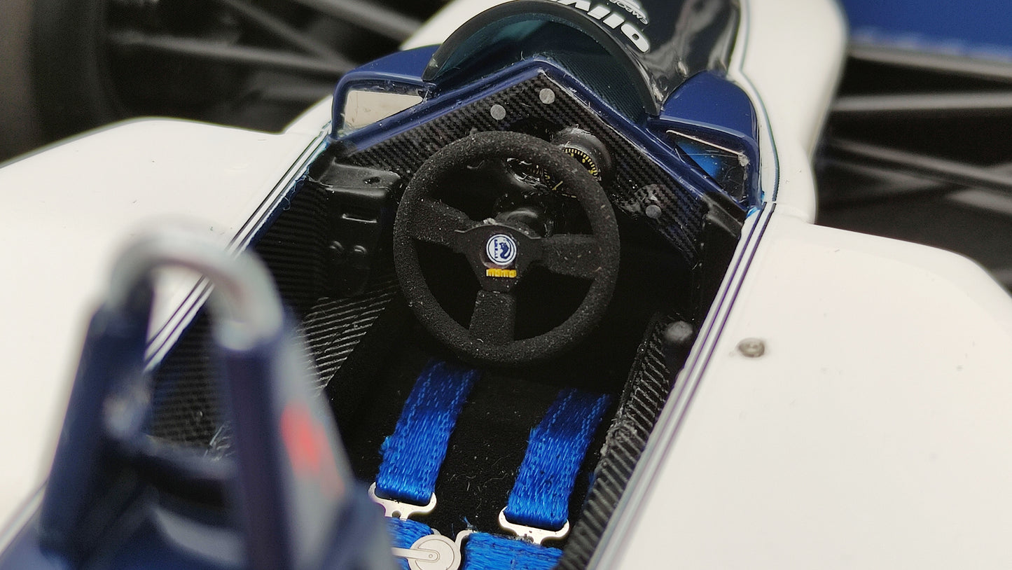 GP Replicas Brabham BMW BT55 Elio de Angelis 1986 1/18 GP058B