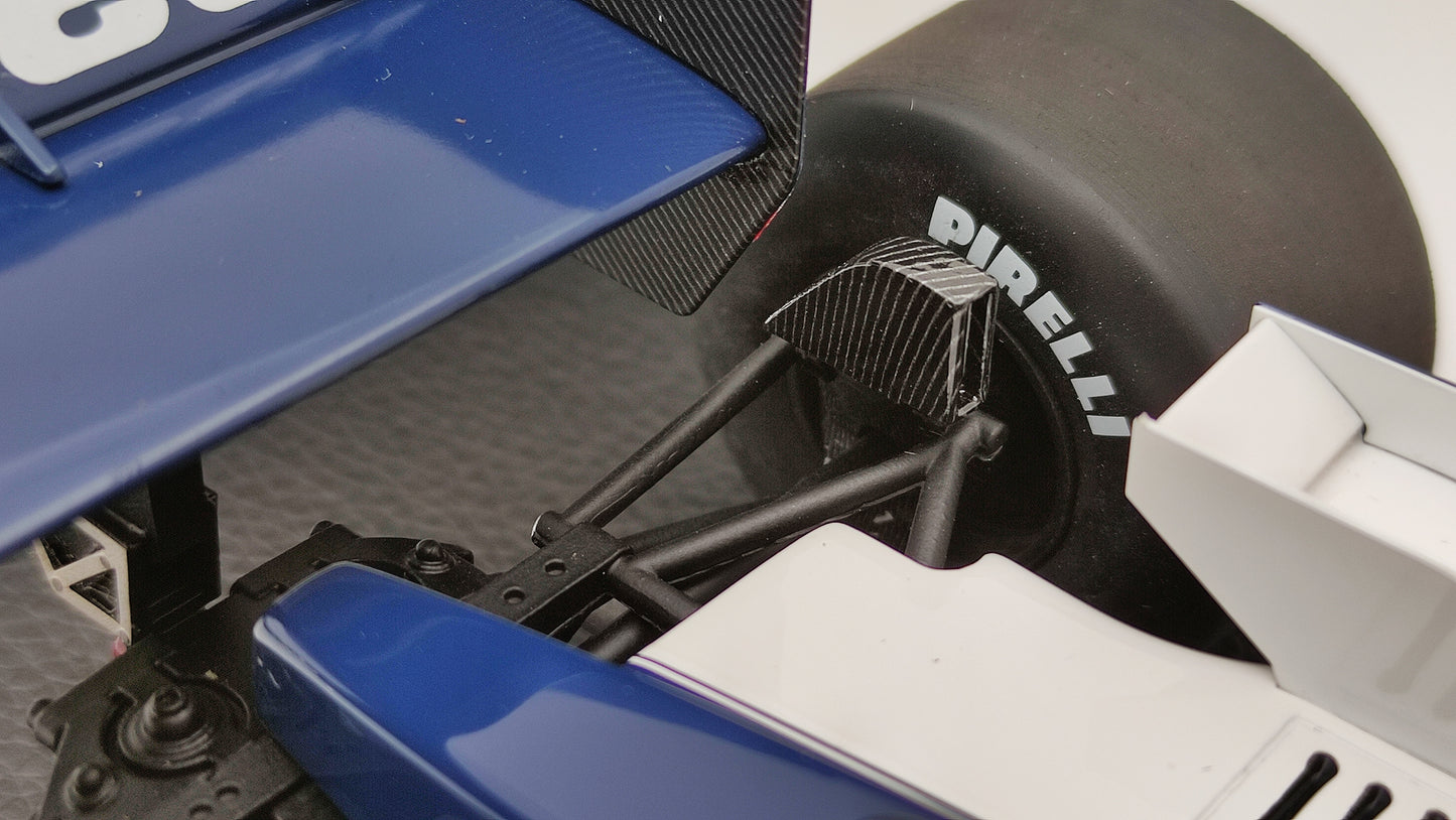 GP Replicas Brabham BMW BT55 Elio de Angelis 1986 1/18 GP058B