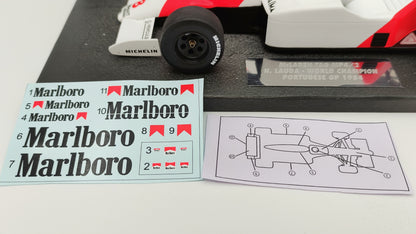 Minichamps Mclaren TAG MP4/2 Niki Lauda Portugese GP 1984 1/18 World Champion Limited Edition 750 pcs.