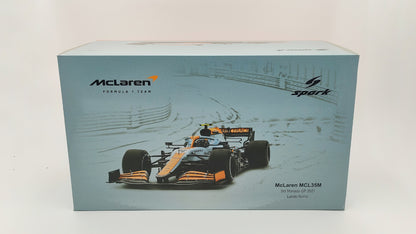 Spark Mclaren MCL35M Lando Norris Monaco GP 2021 1/18 18S597