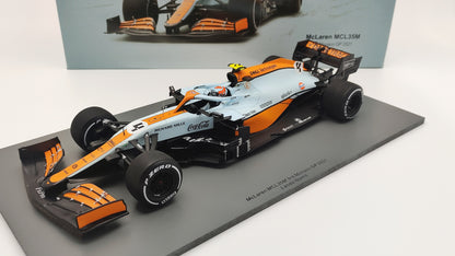 Spark Mclaren MCL35M Lando Norris Monaco GP 2021 1/18 18S597