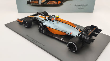 Spark Mclaren MCL35M Lando Norris Monaco GP 2021 1/18 18S597
