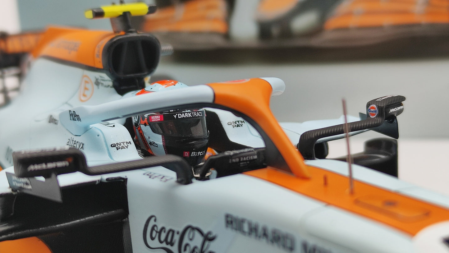 Spark Mclaren MCL35M Lando Norris Monaco GP 2021 1/18 18S597