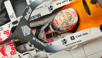 Spark Red Bull Honda RB16b Max Verstappen Turkish GP F1 World Champion 2021 1/18 18S605