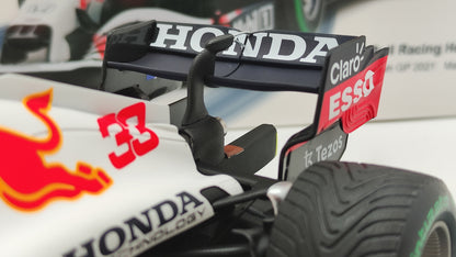 Spark Red Bull Honda RB16b Max Verstappen Turkish GP F1 World Champion 2021 1/18 18S605