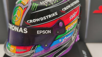 Spark Bell Helmet Lewis Hamilton Mercedes Abu Dhabi GP 2021 1/5 5HF070
