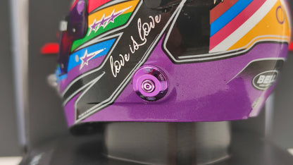 Spark Bell Helmet Lewis Hamilton Mercedes Abu Dhabi GP 2021 1/5 5HF070