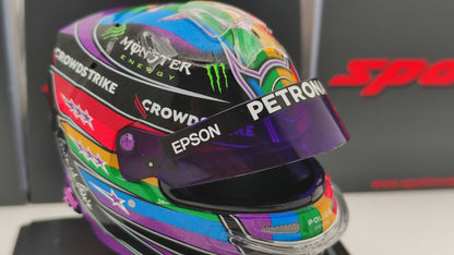Spark Bell Helmet Lewis Hamilton Mercedes Abu Dhabi GP 2021 1/5 5HF070