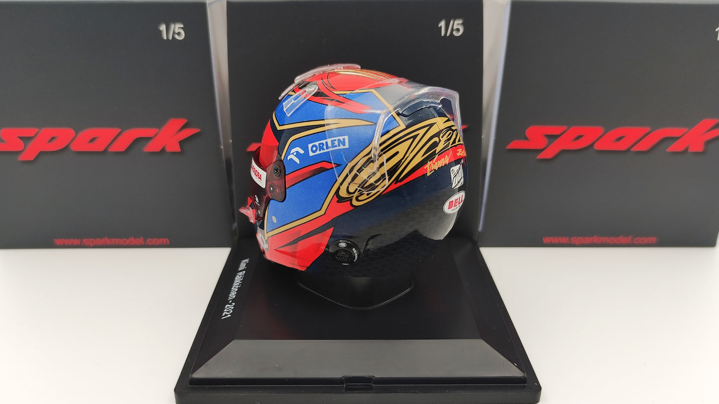 Spark Bell Helmet Kimi Raikkonen Alfa Romeo F1 2021 1/5 5HF058