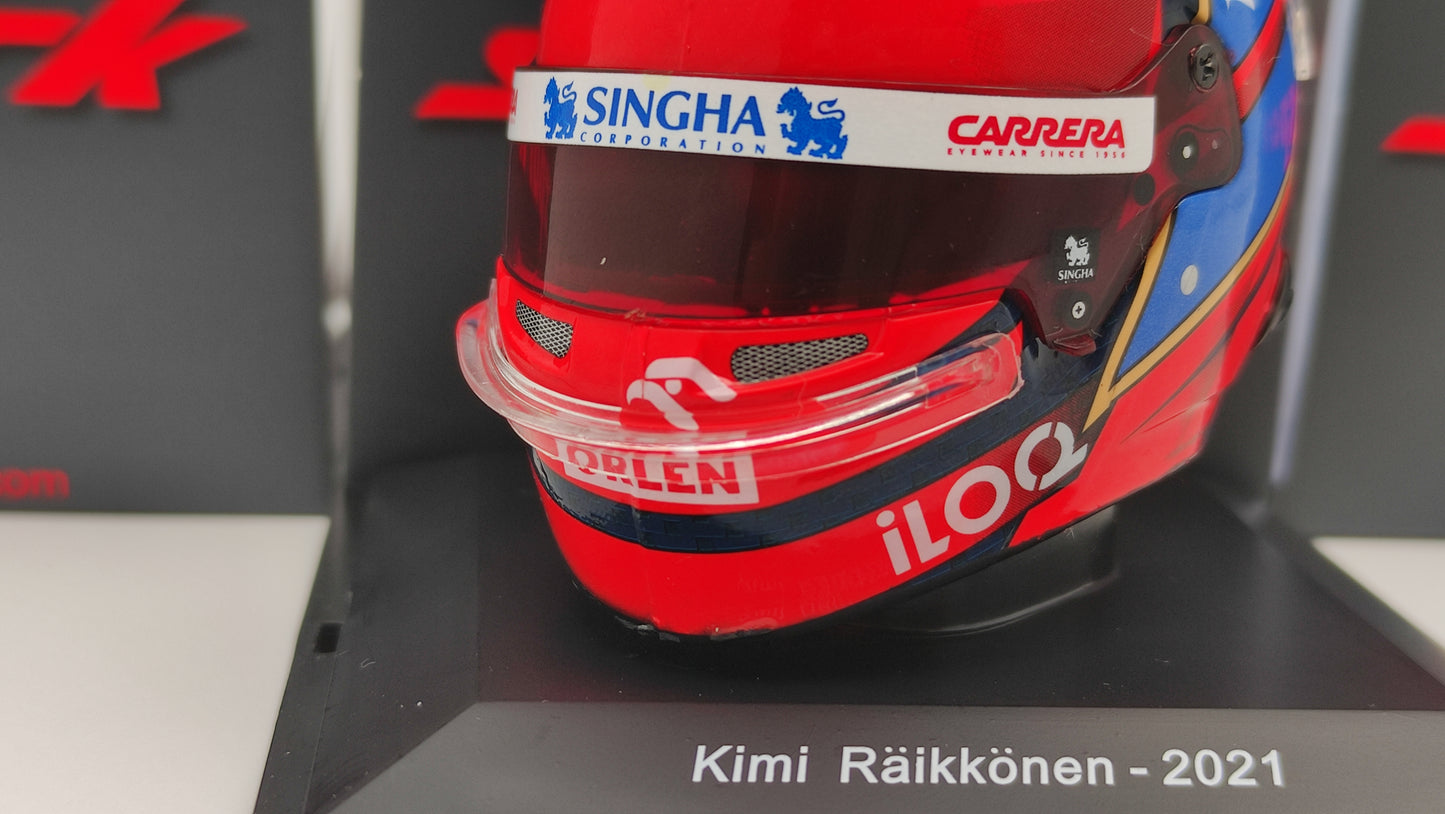 Spark Bell Helmet Kimi Raikkonen Alfa Romeo F1 2021 1/5 5HF058