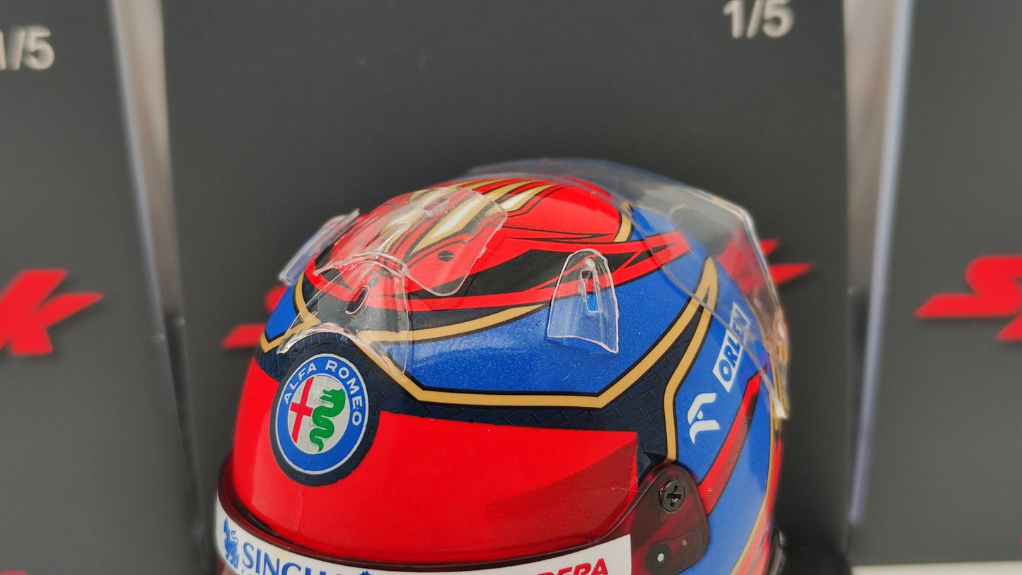 Spark Bell Helmet Kimi Raikkonen Alfa Romeo F1 2021 1/5 5HF058