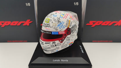 Spark Bell Helmet Lando Norris Mclaren British GP 2021 1/5 5HF067